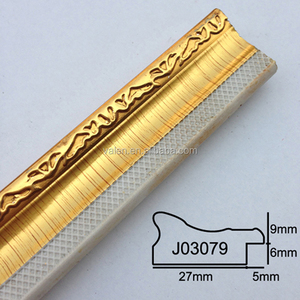 Trung Quốc bán buôn PS <span class=keywords><strong>Polystyrene</strong></span> vàng hình ảnh khung đúc dòng biên giới cho khung ảnh - Product Image 2