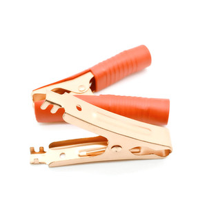 ONLYOA Xe Pin Cáp Cá Sấu Clip Tự Động Thiết Bị Đầu Cuối Ô Tô Alligator Kẹp Cách Điện 100 Amp 90Mm Đỏ Đen - Product Image 2