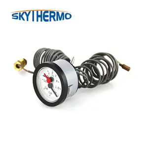 Nuevo estilo, venta al por mayor, manómetro de alta presión, utiliza termómetro manómetro