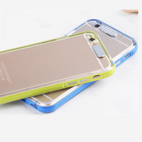 JESOY LED luz de Flash recordar llamada entrante de la PC del TPU claro caso de la cubierta del teléfono para iPhone 6s 6 Plus 5 5S para samsung