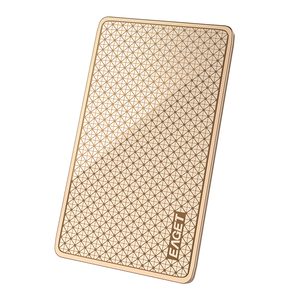 <span class=keywords><strong>SSD</strong></span> Portatile EAGET 128GB Tipo C USB 3.1 500MB/S Lettura Unità a Stato Solido Mobile in Metallo Dorato e Plastica per Laptop - Product Image 6