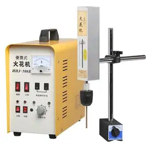 Portable EDM hole drilling machine