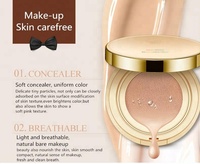 OEM/ODM BIOAQUA Pemutih Foundation Makeup Udara Cushion Krim BB untuk Perawatan Kulit