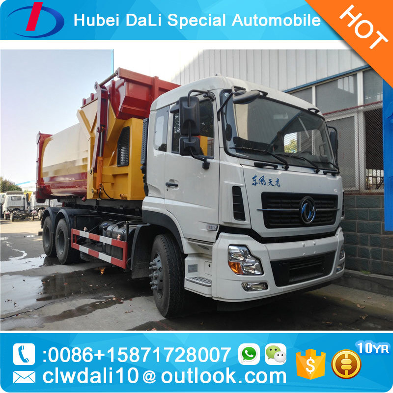 15 m3 DONGFENG compression d'accueil benne à ordures de compression camion à ordures