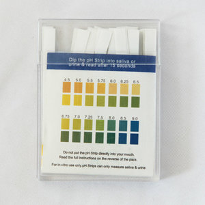 Best Seller de Alta Qualidade 4.5-9.0 Tiras de Teste de Ph, kit de Teste de Ph da Saliva/Urina/Água 24 Meses Classe II 8-Impressão a cores CN;JIL - Product Image 6