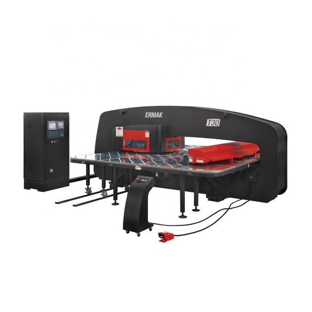 High Power Automatic Sheet Metal Plate Hole Finn Power CNC Hydraulic Amada Turret Punching Machine Price