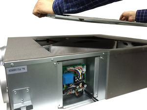 Sistema de ventilación de recuperación de energía térmica ERV HRV, diseño delgado de aire mecánico para el hogar, precio - Product Image 2