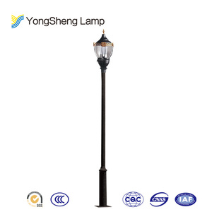Yuvarlak güneş Led ışık/bahçe antika fener direği - Product Image 6