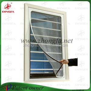 Fenêtre <span class=keywords><strong>coulissante</strong></span> en aluminium DIY <span class=keywords><strong>avec</strong></span> <span class=keywords><strong>moustiquaire</strong></span> et cadre magnétique en caoutchouc - Product Image 3