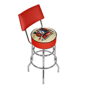 <span class=keywords><strong>Tabouret</strong></span> <span class=keywords><strong>de</strong></span> <span class=keywords><strong>bar</strong></span> en acier inoxydable rouge bleu <span class=keywords><strong>noir</strong></span> avec dossier pour France Tooheys Extra Glamis Pinnacle - Product Image 3