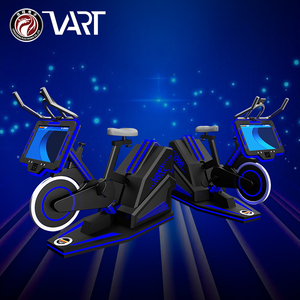 Vart populares interior gimnasio 9D VR bicicleta Realidad <span class=keywords><strong>Virtual</strong></span> aptitud simulador - Product Image 2