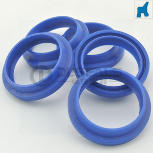 Cincin segel minyak PU ukuran kustom buatan pabrik Tiongkok segel pengikis Wiper DHS untuk Silinder minyak hidrolik - Product Image 4