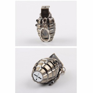Mô Phỏng Mới LỰU ĐẠN Keychain LED Chiếu Sáng Mini Đèn Pin Tùy Chỉnh Ánh Sáng LỰU ĐẠN Troch <span class=keywords><strong>Key</strong></span> Chain - Product Image 6