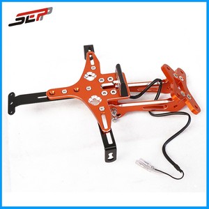 Nuevo Producto ajustable marco de la matrícula de la motocicleta para yamaha <span class=keywords><strong>mt</strong></span> 09 - Product Image 4