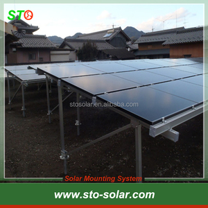 Pre-cài đặt nhôm PV mặt đất gắn kết đứng cấu trúc năng lượng mặt trời bảng điều khiển cực gắn kết mặt đất gắn kết hệ thống năng lượng mặt trời kệ - Product Image 4