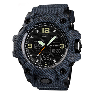 SKMEI 1155B montre-bracelet numérique étanche pour homme, mode sport, offre spéciale - Product Image 5