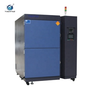 Equipamento de testes do impacto do controle quente e frio programável 2 <span class=keywords><strong>3</strong></span> zonas choque térmico câmara Touch Screen para laboratório