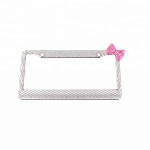 Khung Biển Số Kim Cương Hình Hoa - Product Image 3