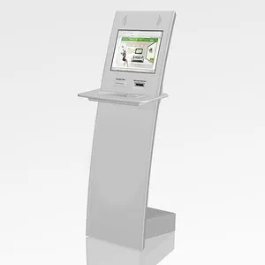 modern design self-service check-in touch kiosk for airport, hospital, school, banks