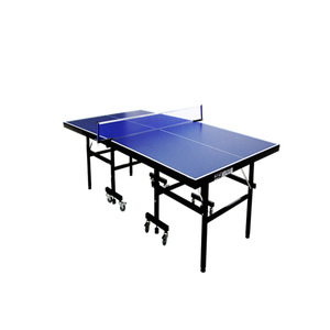 Tekerlekler ile yüksek kaliteli kapalı tek katlanır masa tenis masası yüksek mukavemetli sıkıştırılmış yoğunluk kurulu C-TOP marka - Product Image 2