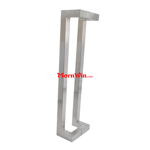 Vuông bù đắp kéo xử lý 304 thép không gỉ cửa kính kéo xử lý trượt Cửa Kính Xử Lý - Product Image 6