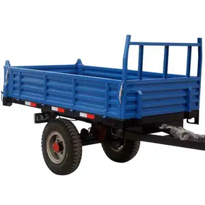 1-4 T agri trailer farm tractor trailer for sale superior price single axle trailer