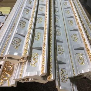 Polyurethane Lớn Khắc Cornice Đúc Tường Panels <span class=keywords><strong>PU</strong></span> Kiến Trúc Trần Crown Đúc - Product Image 2
