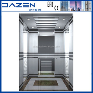 630 kg 1.0 m/s velocidad China ascensor de pasajeros con precio barato - Product Image 1