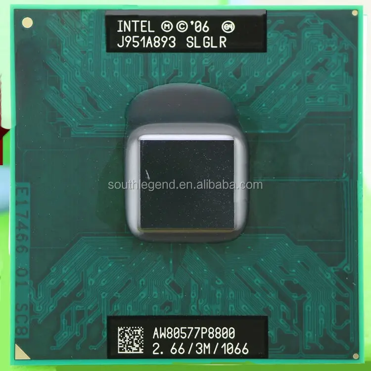인텔 코어 P8800 SLGLA BGA PGA 노트북 모바일 CPU 2.66Ghz 3MB 소켓 P 478Pin