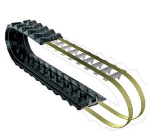 Kubota mietitrice traccia di gomma/unire i pezzi di ricambio kubota 400*90 450*90 - Product Image 4