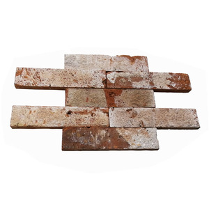 cheap chinese red clay wall brick veneer thin brick