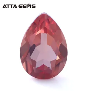 Pear Shape Synthetic Color Change Stone Turkey Diaspore Synthetic Gemstone