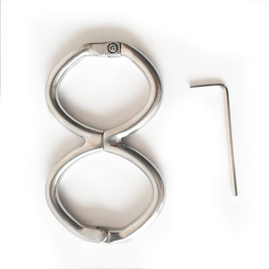 Metal Sex Toys Rvs Handboeien En Enkelboeien Sloot Hem/Haar Te Voelen Bounded Fun Sexy Producten Volwassen games