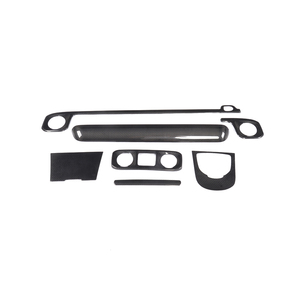 Sợi Carbon Khô G63 Nội Thất Bảng Điều Khiển Trims Đối Với Mercedes Benz G-class G500 G550 G55 G63 AMG 2019 - Product Image 3
