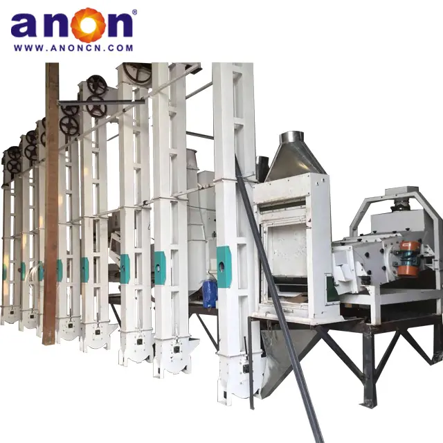 Hirianon — moulin à riz combiné 30-40 T/D, kit complet automatique
