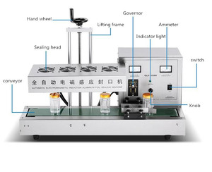 JYD Machine Automatique En Plastique Tasse Scellant Offre Spéciale Machine De Scellage Par Induction Pour Le Miel Feuille D'aluminium Électriquement Papier De Bois - Product Image 3