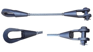 Chất lượng cao giả mạo sotlets thép <span class=keywords><strong>g417</strong></span> đóng cửa spelter ổ cắm 3/4 "cho Wire Rope - Product Image 6