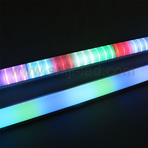 UCS1912 RGB Pixel من الألومنيوم أنبوب الدرابزين SMD إضاءة المناظر الطبيعية مصباح حاجز - Product Image 2