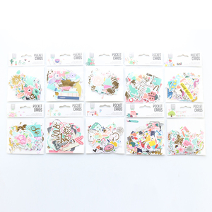 Simpatico cartone animato decorazione foil sticker per diario planner cancelleria per notebook, decorazione fai da te scrapbook sticky pocket cards - Product Image 2