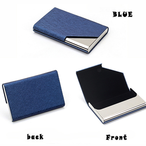 Slim Mỏng Kinh Doanh Trường Hợp Chủ Thẻ Hộp Một Thẻ Tín Dụng Với Tiền Trên Nó Chống Skim Chủ Thẻ - Product Image 4