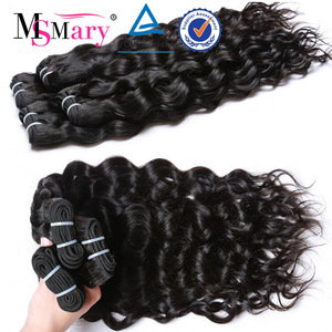 Bán Chạy Nhất Raw Mềm Ướt Và Lượn Sóng 100% Remy Thô Ấn Độ Xoăn Tóc Dệt - Product Image 2