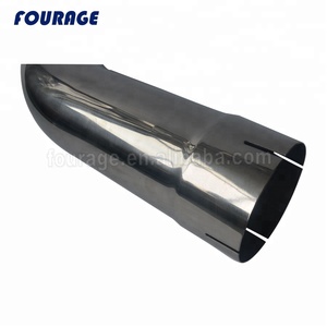 Stainless Steel 90 Degree 2 Inch to 10 Inch <strong>Diameter</strong> <strong>Stack</strong> Elbow Automobile Exhaust Pipe for Truck - Product Image 3