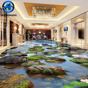 Italiano 3d prezzo di piastrelle di ceramica, pavimento di piastrelle oceano di colore blu, bagno mattonelle di pavimentazione - Product Image 6