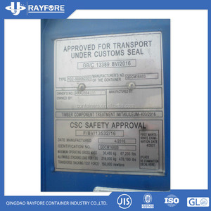 20ft mới vận chuyển <span class=keywords><strong>container</strong></span> 20gp tiêu chuẩn vận tải biển 20dv một chuyến đi đến mỹ - Product Image 4