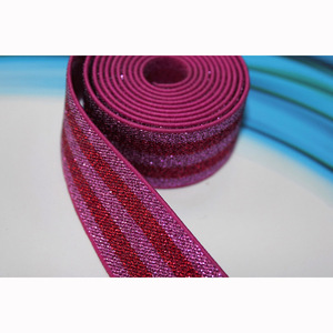 Độ bền cao polyester nylon <span class=keywords><strong>Jacquard</strong></span> vải tùy chỉnh ban nhạc đàn hồi cho túi may mặc cho đồ lót và quần áo - Product Image 6