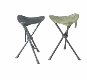 Chaise de pêche en métal de loisirs en plein air Portable 600D Oxford tissu cadre de fer pliable tabouret de siège de trépied à trois jambes pour la pêche - Product Image 3