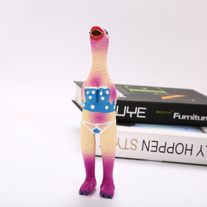 Dört farklı stil Sevimli Hayvan Squeaker Içinde Şekil Köpek Oyuncak Lateks - Product Image 1