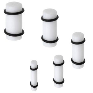 الصلبة لون الأشعة فوق البنفسجية الاكريليك سدادات الأذن ثقب - Product Image 2