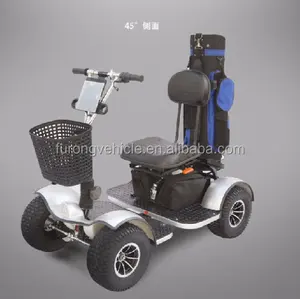 CE approved electric course golf carts GF04 with four wheel