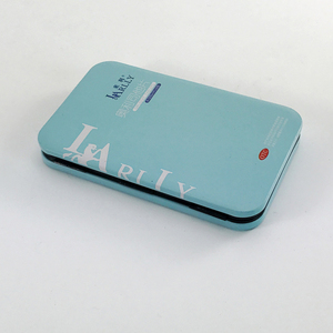 Caja de cigarrillos <span class=keywords><strong>rectangular</strong></span> de estaño, caja de lata de regalo, gran oferta, embalaje de jabón personalizado de Metal pequeño, hojalata de grado alimenticio, grabado reciclable - Product Image 6